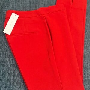 Ann Taylor Dressy Red Trousers - MATCHING TOP LISTED
